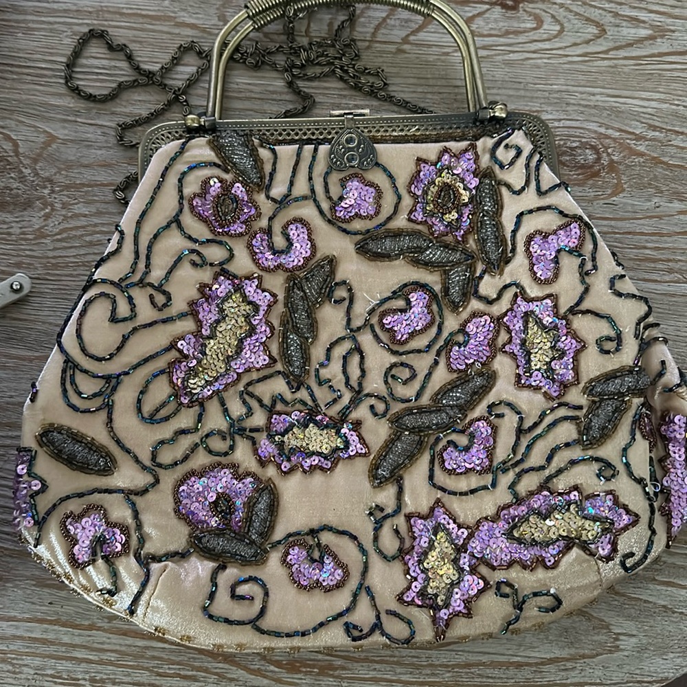 Vintage Beaded bag Clutch/Shoulder